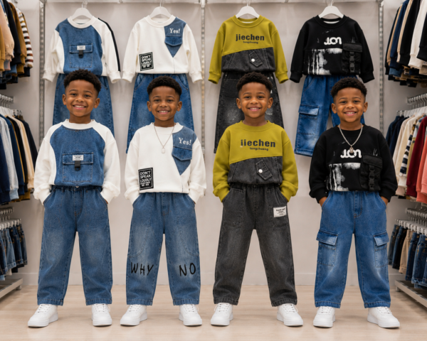 Mix male two piece and 3 piece sets