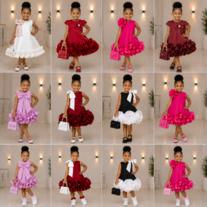 Mini-fluffy gowns