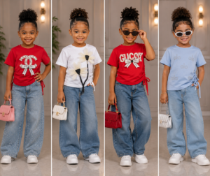 Designer kids tops