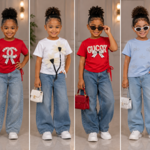 Designer kids tops