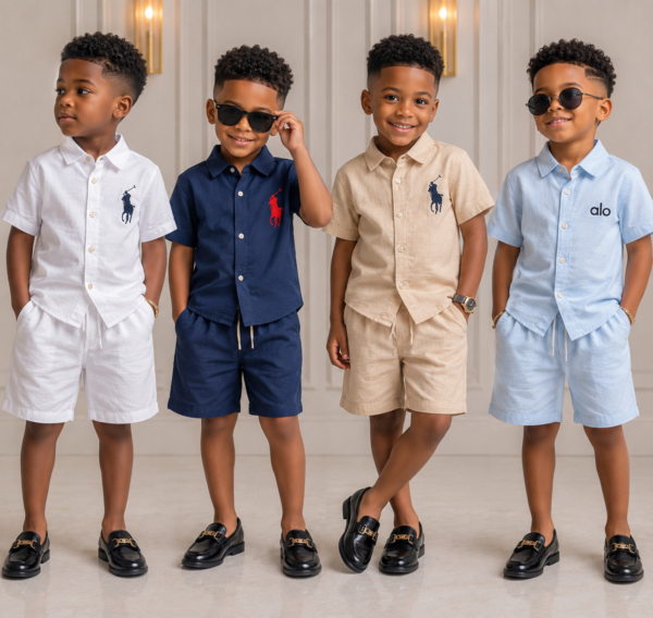 Male shorts two piece