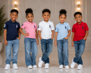 Kids polo T-shirts