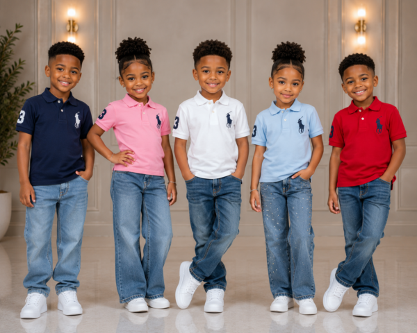 Kids polo T-shirts